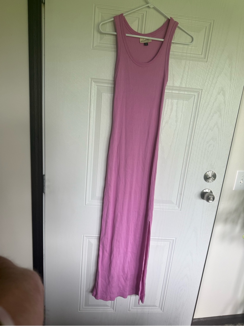 2 for $20 sale: Universal thread lilac pink Ribbed Knit Maxi tank Dress